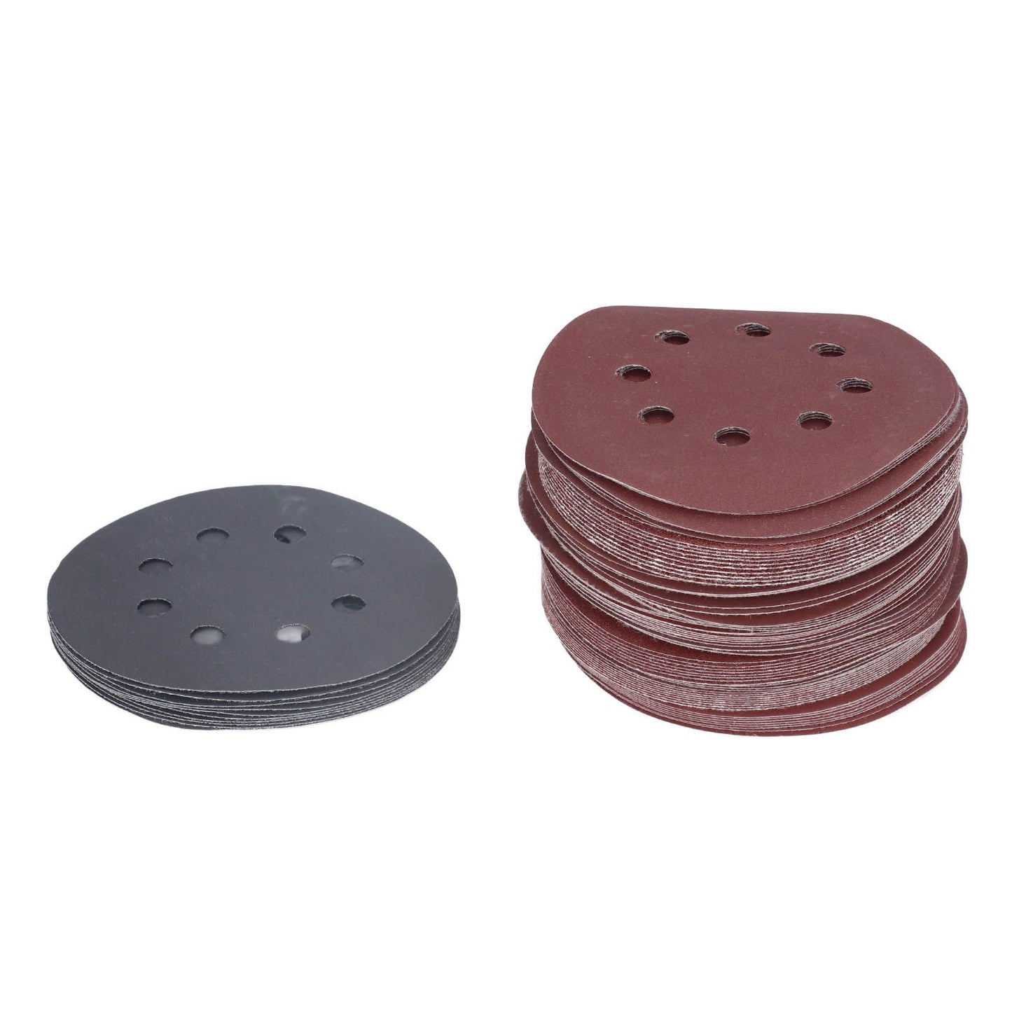 100PCS 5in Round Sanding Disc Include 80 180 240 320 400 800 1000 1500 2000 3000 Grit Round Sandpaper for V1294-YM0523-3114220044111