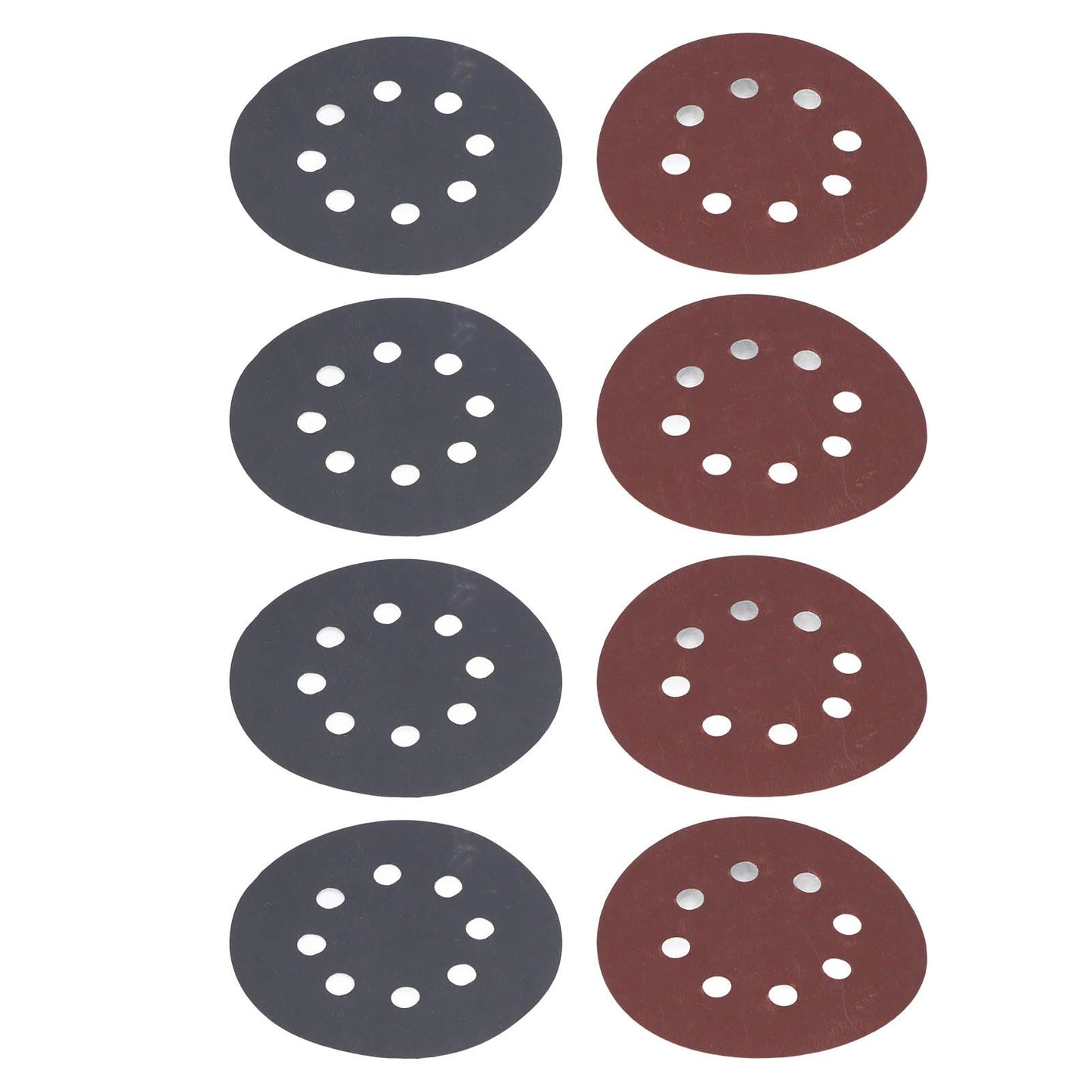 100PCS 5in Round Sanding Disc Include 80 180 240 320 400 800 1000 1500 2000 3000 Grit Round Sandpaper for V1294-YM0523-3114220044111