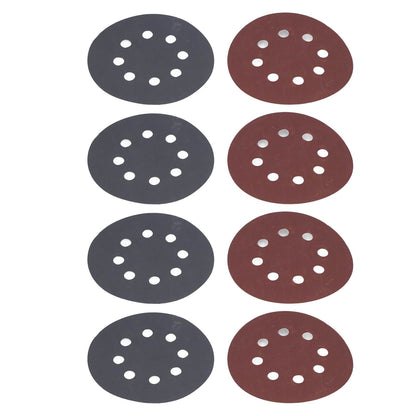 100PCS 5in Round Sanding Disc Include 80 180 240 320 400 800 1000 1500 2000 3000 Grit Round Sandpaper for V1294-YM0523-3114220044111