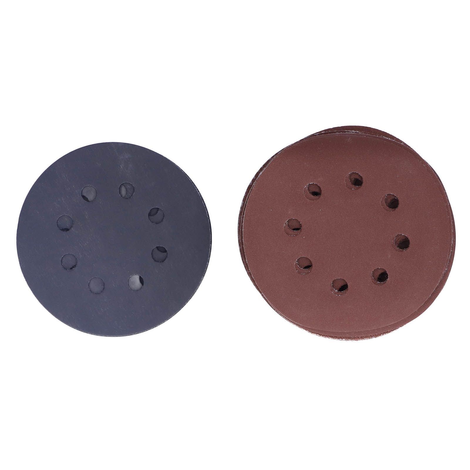 100PCS 5in Round Sanding Disc Include 80 180 240 320 400 800 1000 1500 2000 3000 Grit Round Sandpaper for V1294-YM0523-3114220044111