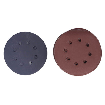 100PCS 5in Round Sanding Disc Include 80 180 240 320 400 800 1000 1500 2000 3000 Grit Round Sandpaper for V1294-YM0523-3114220044111