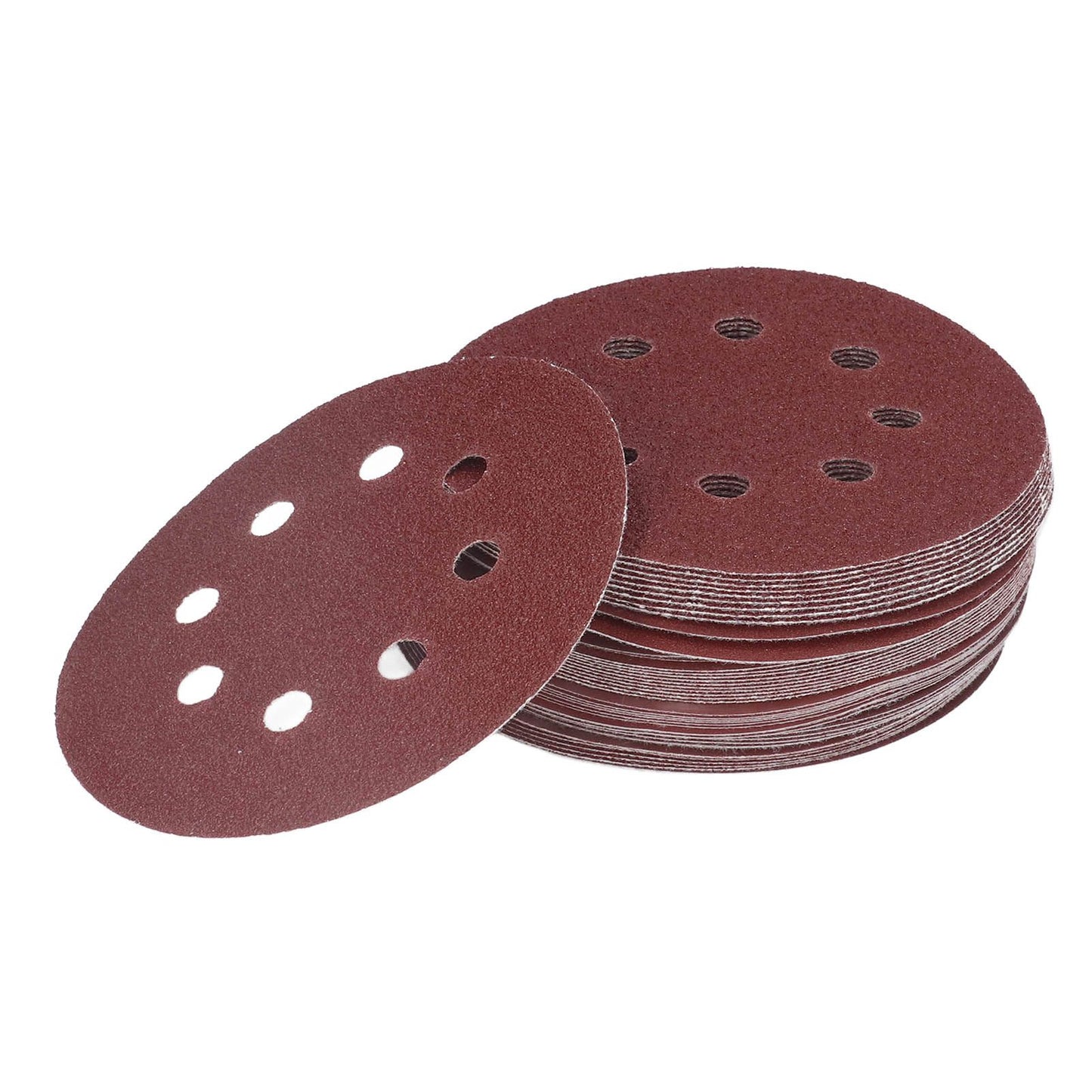 100PCS 5in Round Sanding Disc Include 80 180 240 320 400 800 1000 1500 2000 3000 Grit Round Sandpaper for V1294-YM0523-3114220044111