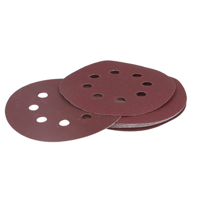 100PCS 5in Round Sanding Disc Include 80 180 240 320 400 800 1000 1500 2000 3000 Grit Round Sandpaper for V1294-YM0523-3114220044111