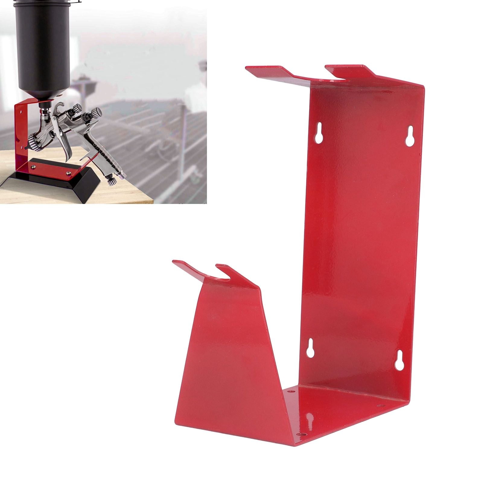 Paint Sprayer Holder Replacement Metal Steel Air Paint Spray Tool Fixing Stand Bracket V1294-YM0523-3114220044211