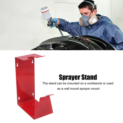 Paint Sprayer Holder Replacement Metal Steel Air Paint Spray Tool Fixing Stand Bracket V1294-YM0523-3114220044211