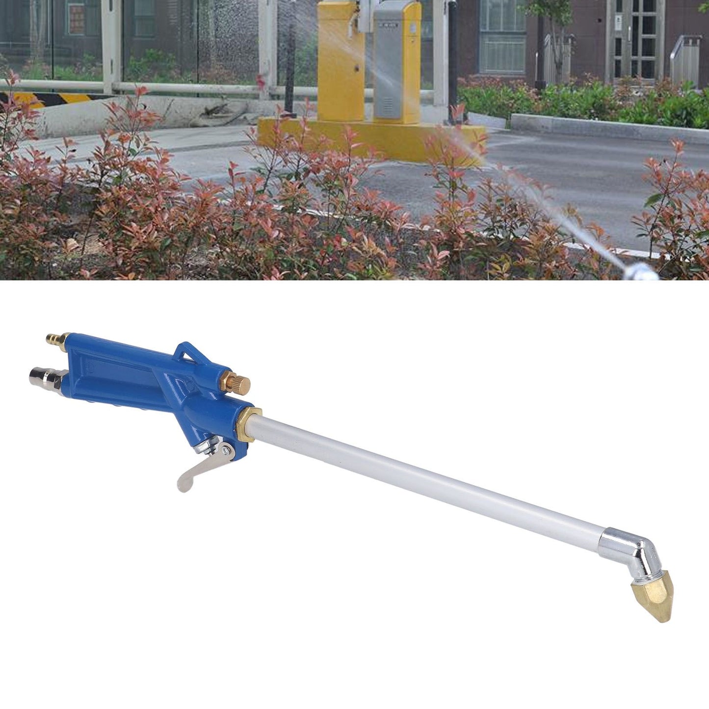 G1/4 Air Blow Sprayer High Pressure Elbow Dust Blow Sprayer Pneumatic Dust Blowing Cleaning Tool V1294-YM0523-3114220044411