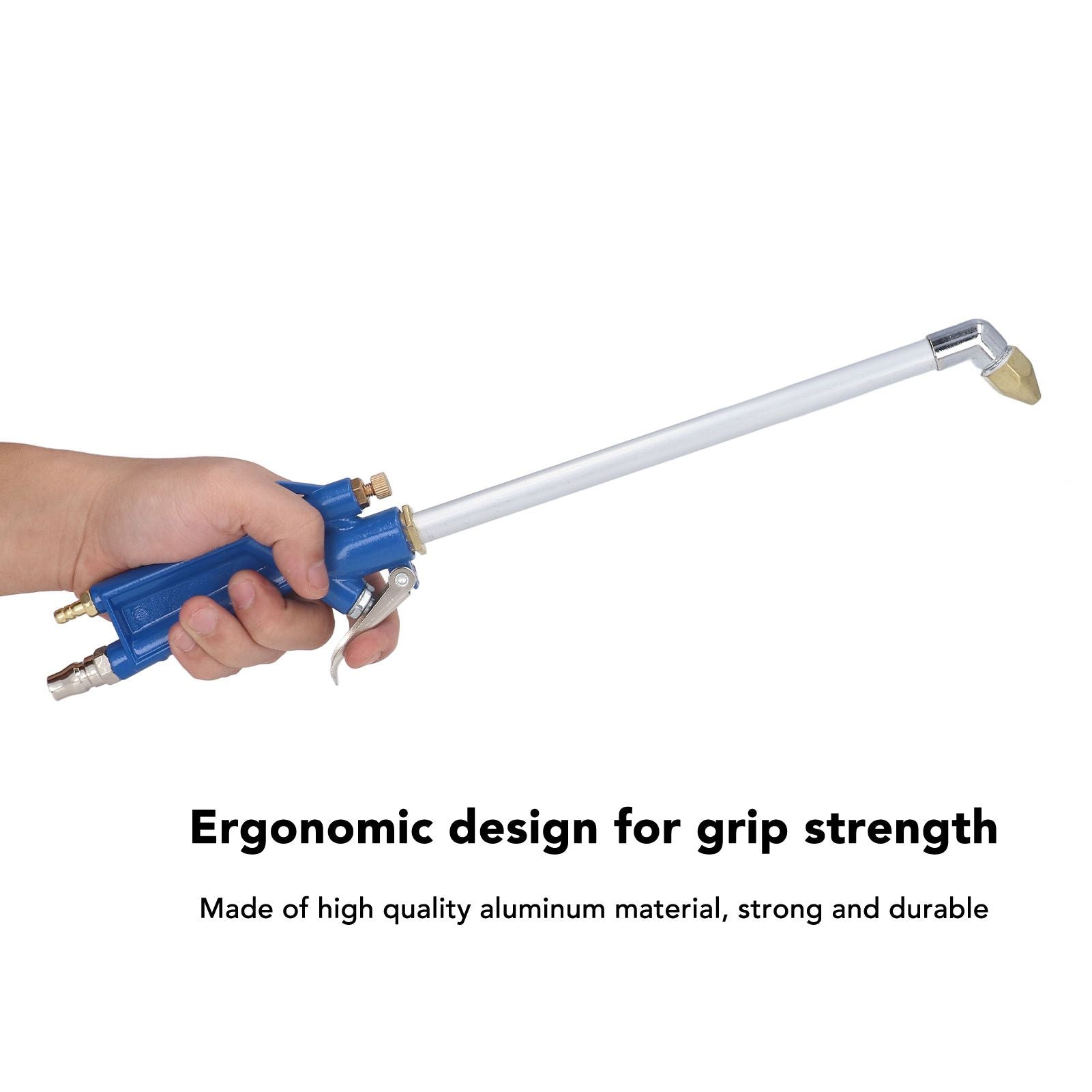 G1/4 Air Blow Sprayer High Pressure Elbow Dust Blow Sprayer Pneumatic Dust Blowing Cleaning Tool V1294-YM0523-3114220044411