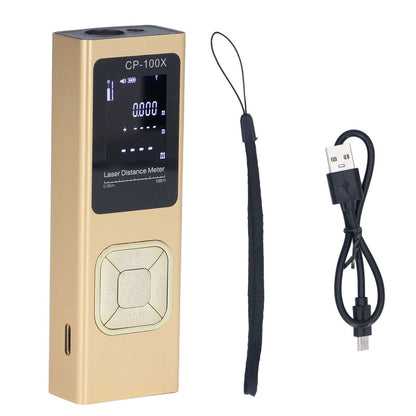 100m Distance Meter Ultrathin Handheld Accurate Electronic Laser Distance Measure Device for Architecture V1294-YM0523-3114220044511