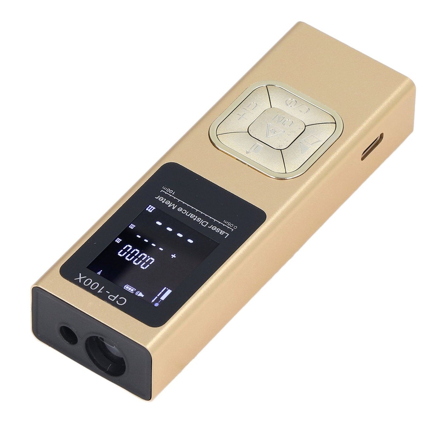 100m Distance Meter Ultrathin Handheld Accurate Electronic Laser Distance Measure Device for Architecture V1294-YM0523-3114220044511