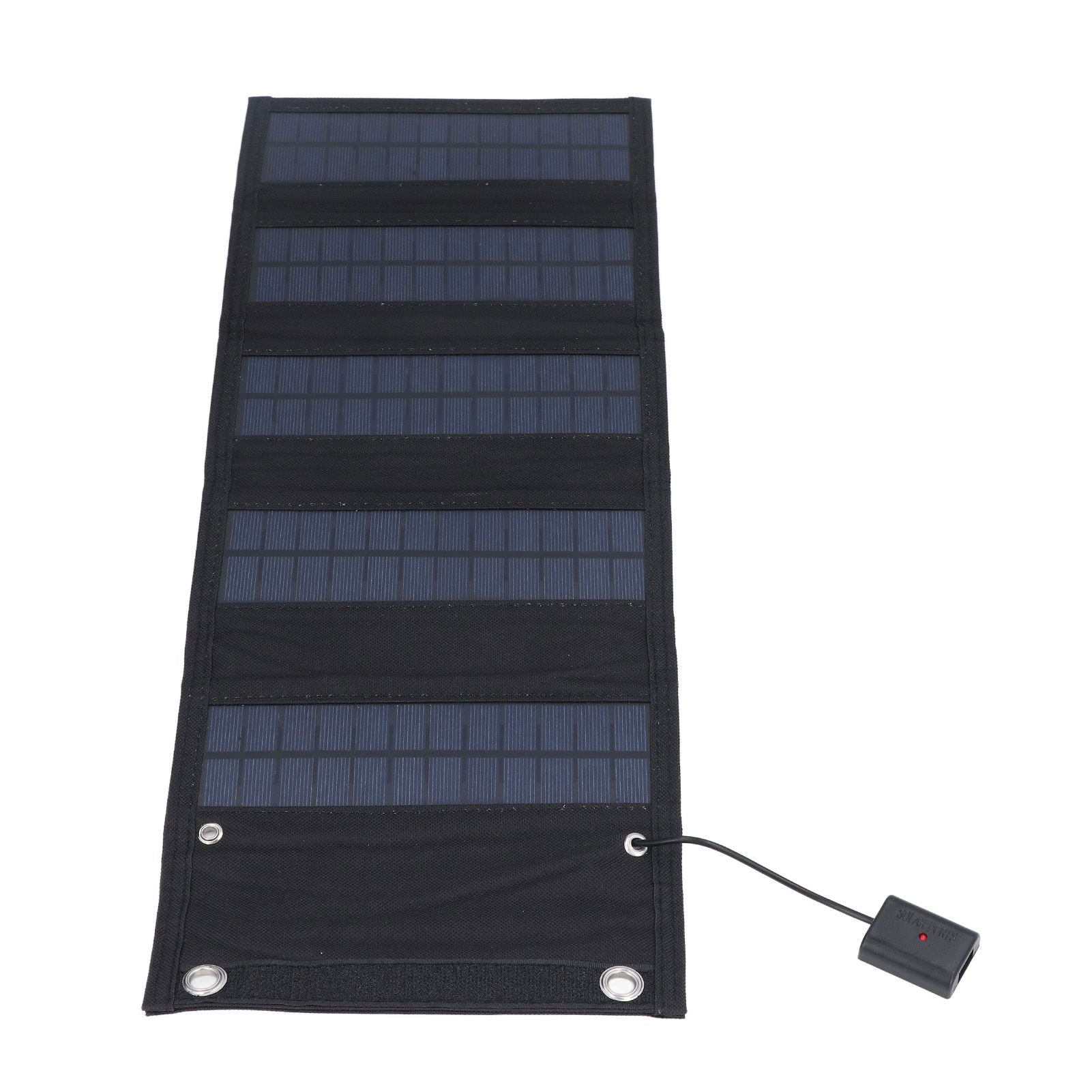 9W Solar Panel Portable Foldable Green Power High Conversion Rate Black Solar Panel Charger for Outdoor Hiking V1294-YM0523-3114220045211