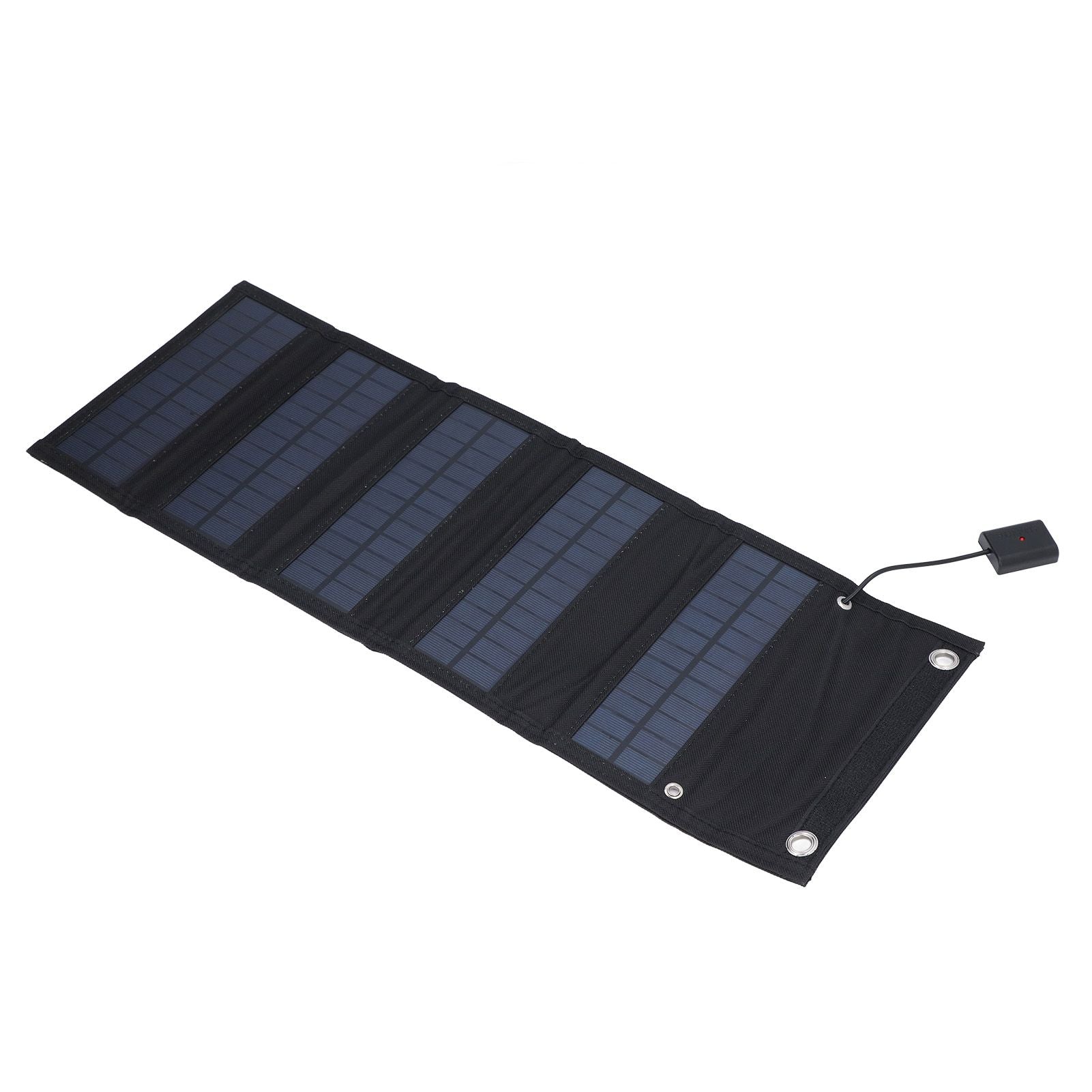 9W Solar Panel Portable Foldable Green Power High Conversion Rate Black Solar Panel Charger for Outdoor Hiking V1294-YM0523-3114220045211