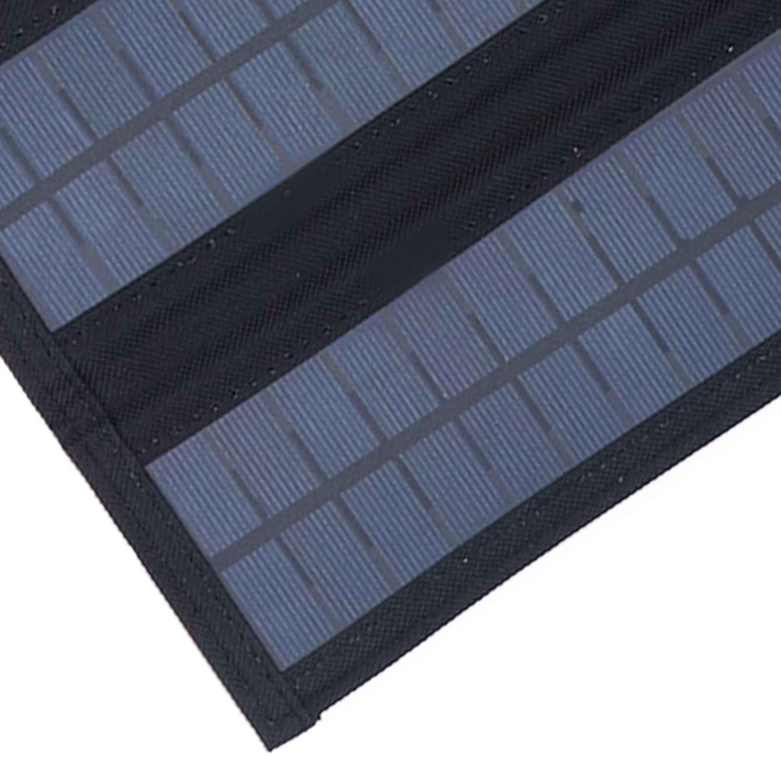9W Solar Panel Portable Foldable Green Power High Conversion Rate Black Solar Panel Charger for Outdoor Hiking V1294-YM0523-3114220045211