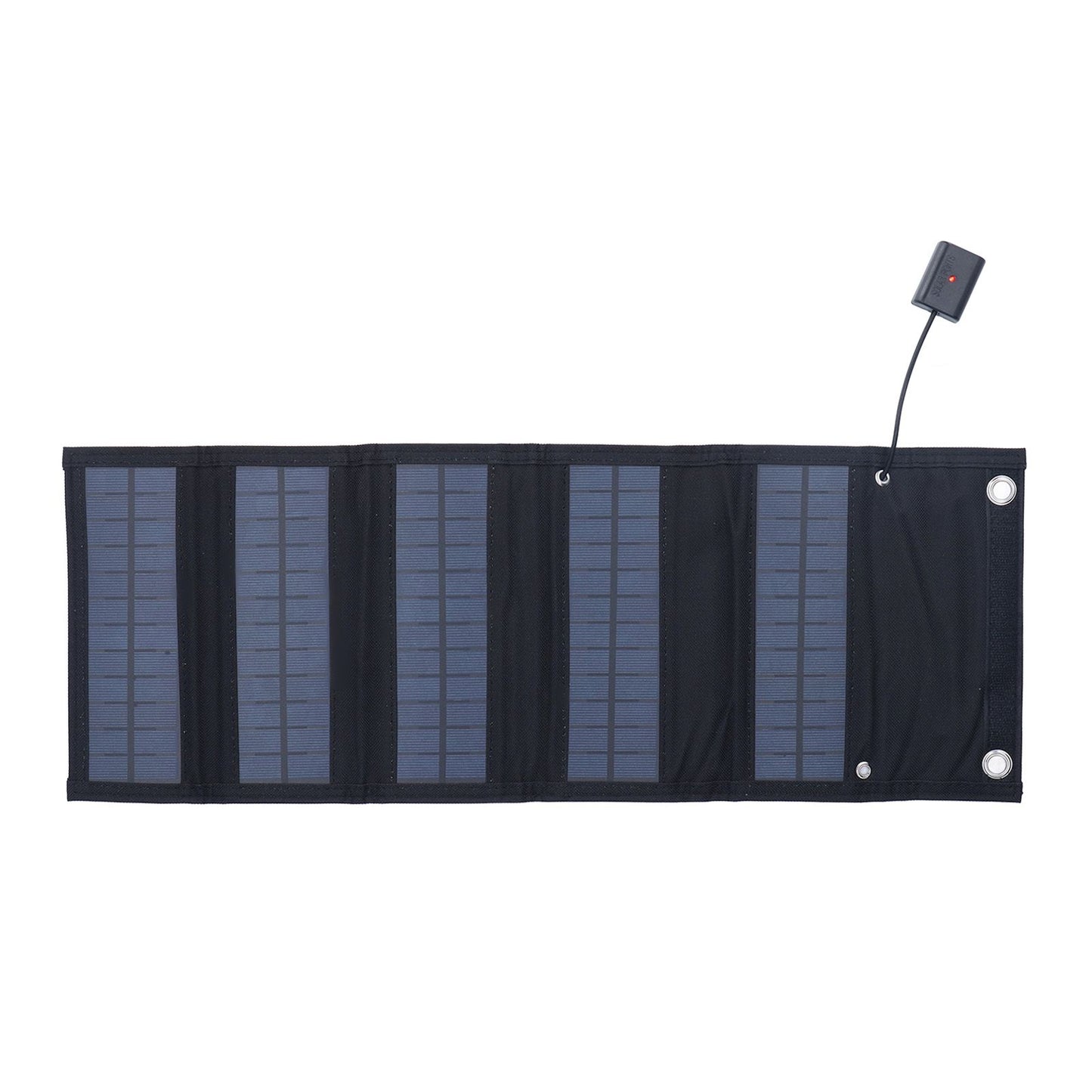 9W Solar Panel Portable Foldable Green Power High Conversion Rate Black Solar Panel Charger for Outdoor Hiking V1294-YM0523-3114220045211
