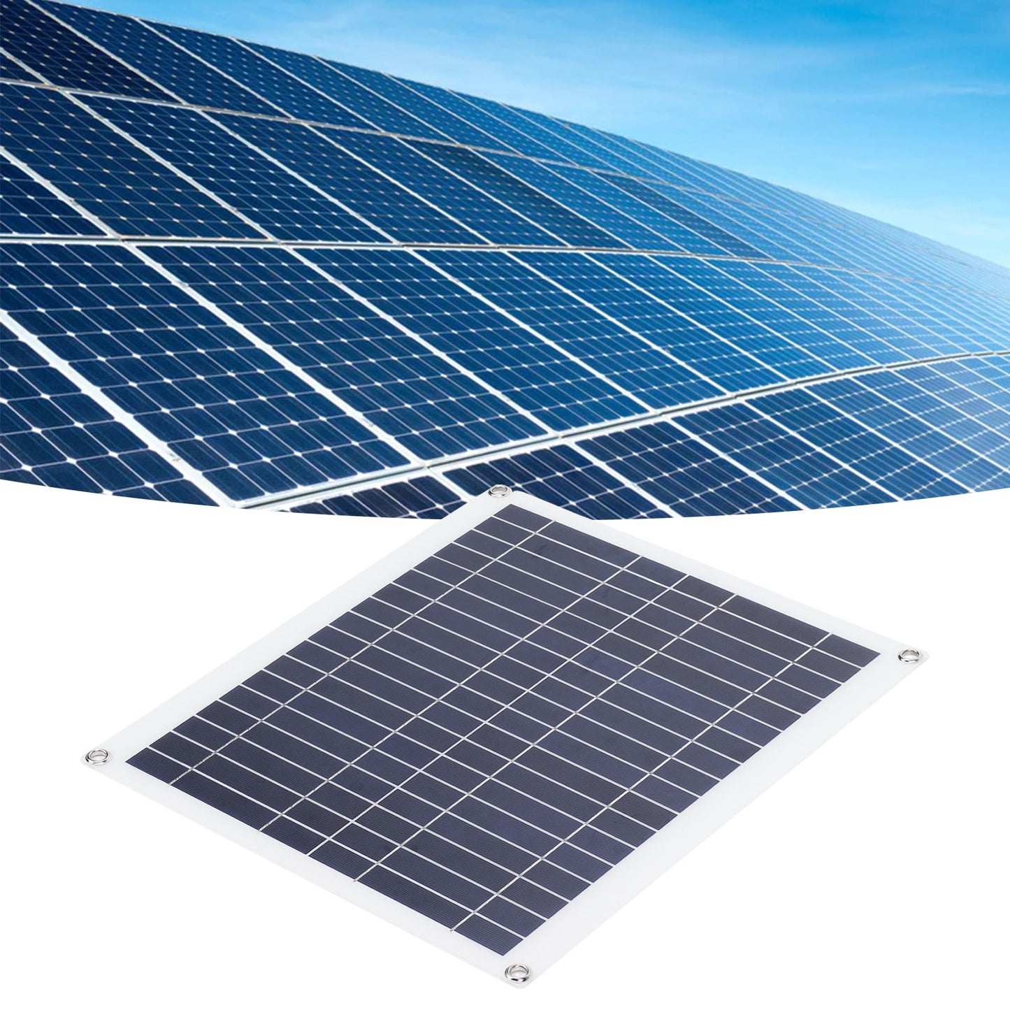 Solar Panel Kit 100W Photovoltaic 20W Portable Foldable Solar Charger with 100A Controller for Mobile Phone V1294-YM0523-3114220045411