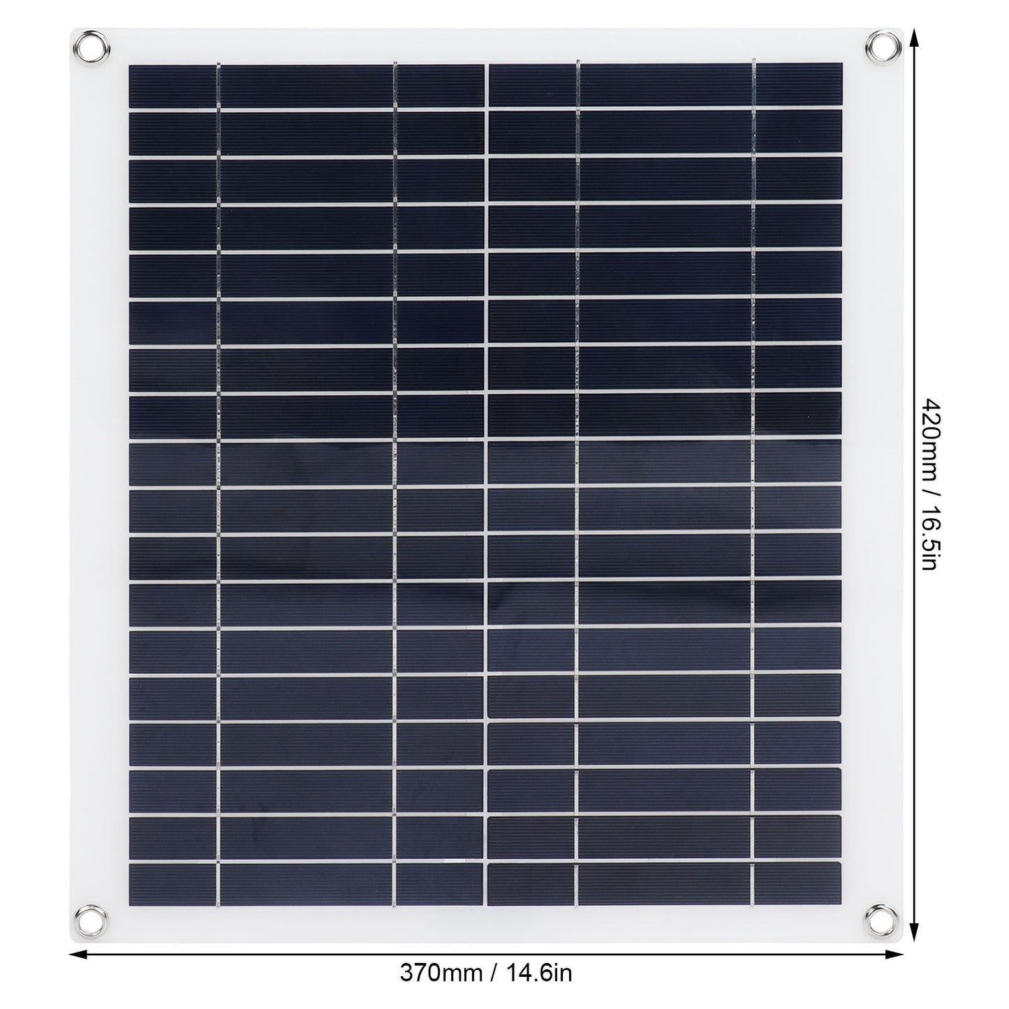 Solar Panel Kit 100W Photovoltaic 20W Portable Foldable Solar Charger with 100A Controller for Mobile Phone V1294-YM0523-3114220045411