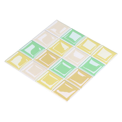 10 Packs Tile Sticker Waterproof Self Adhesive Mosaic Tile Sticker for Kitchen Floor Wall V1294-YM0523-3115210164411