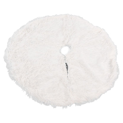 White Christmas Tree Skirts Sophisticated Dense Environmentally Friendly Plush Luxury ChristmasTree SkirtL V1294-YM0523-3115210177712