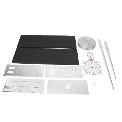 Acrylic Mirror Wall Clock Silent Frameless DIY Self Adhesive Wall Clock for Office Home V1294-YM0523-3115210179411