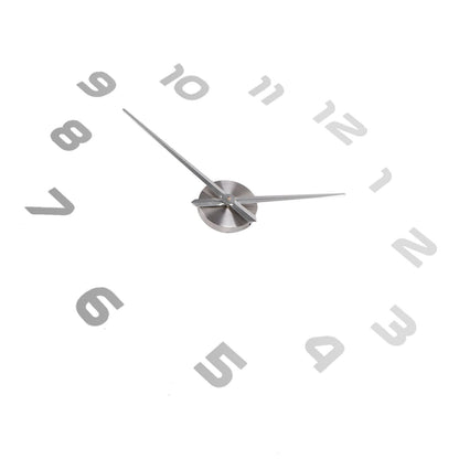 Acrylic Mirror Wall Clock Silent Frameless DIY Self Adhesive Wall Clock for Office Home V1294-YM0523-3115210179411