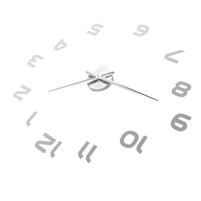 Acrylic Mirror Wall Clock Silent Frameless DIY Self Adhesive Wall Clock for Office Home V1294-YM0523-3115210179411