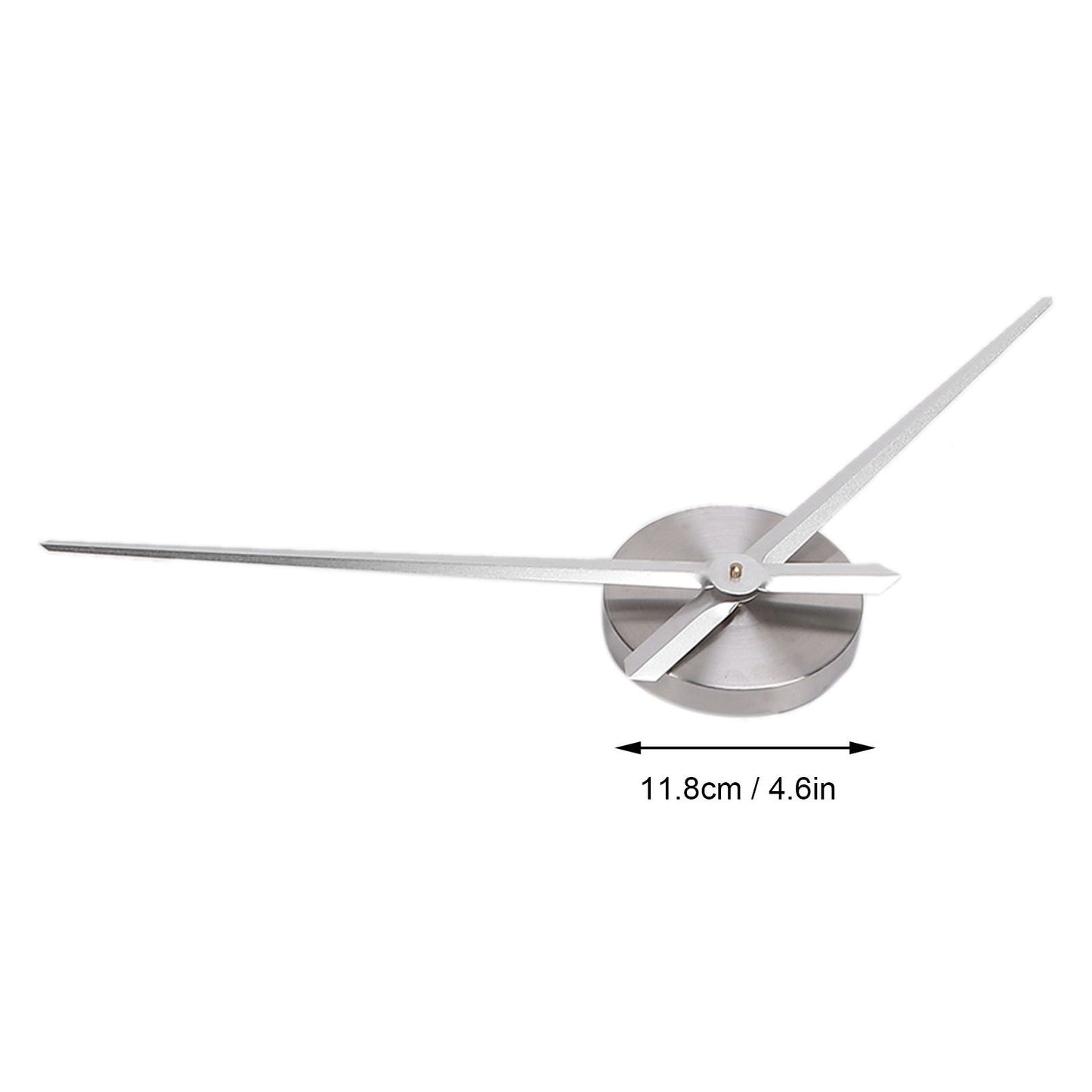 Acrylic Mirror Wall Clock Silent Frameless DIY Self Adhesive Wall Clock for Office Home V1294-YM0523-3115210179411