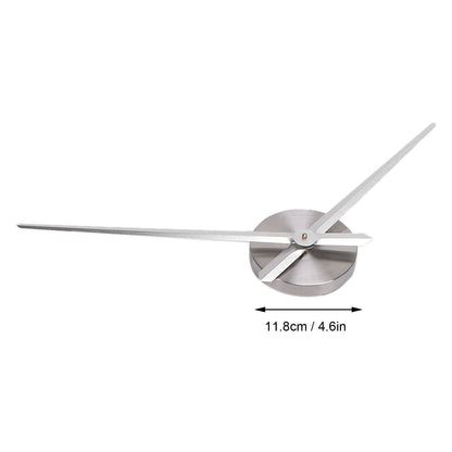 Acrylic Mirror Wall Clock Silent Frameless DIY Self Adhesive Wall Clock for Office Home V1294-YM0523-3115210179411
