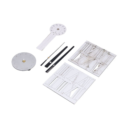 Roman Numerals Design Wall Clock Acrylic Mute Frameless DIY Wall Clock for Home Office V1294-YM0523-3115210179711