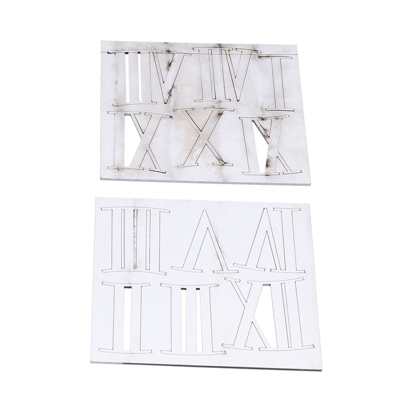 Roman Numerals Design Wall Clock Acrylic Mute Frameless DIY Wall Clock for Home Office V1294-YM0523-3115210179711
