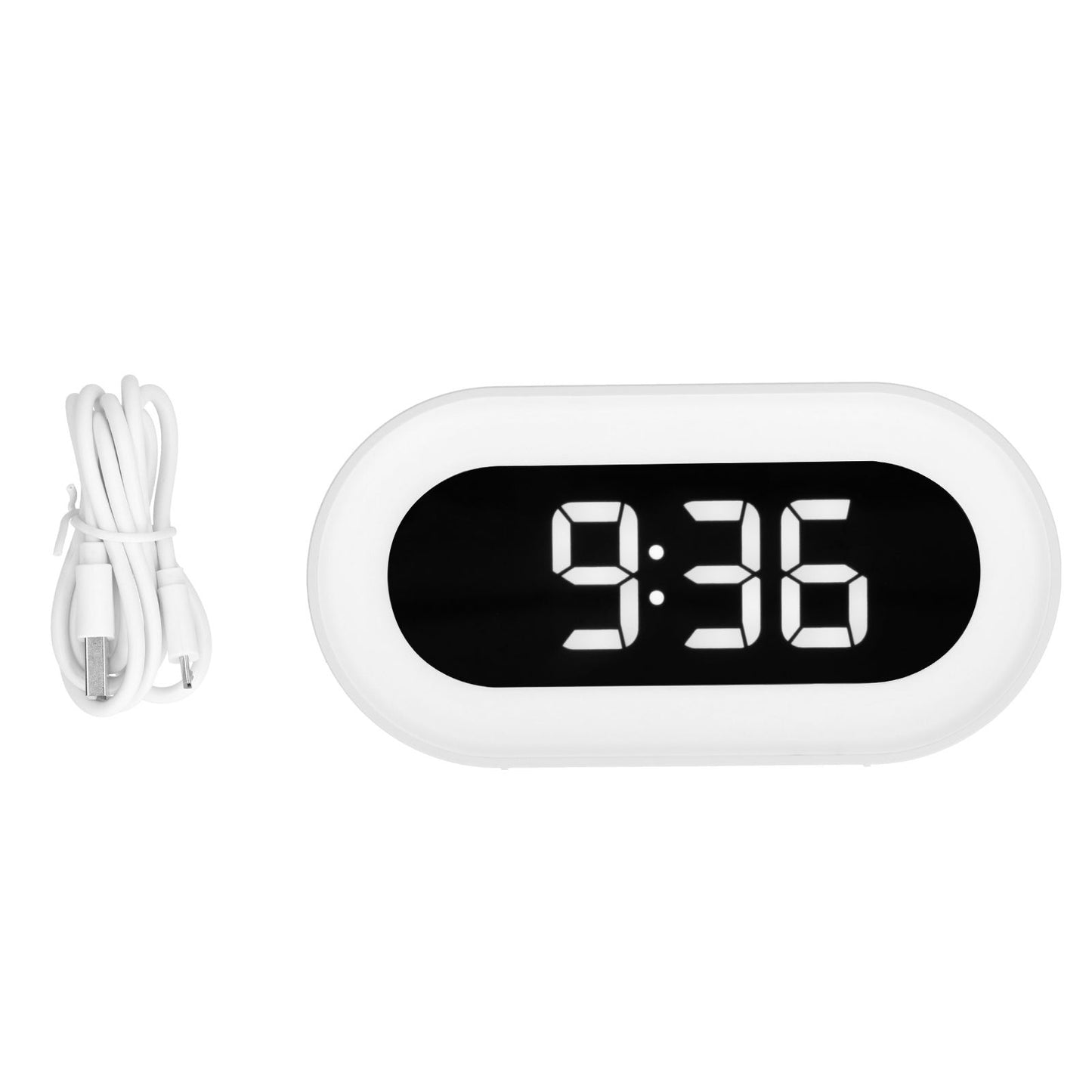 Night Light Alarm Clock LED Digital Display Music Alarm Clock Perpetual Calendar Clock with Memory V1294-YM0523-3115210192012