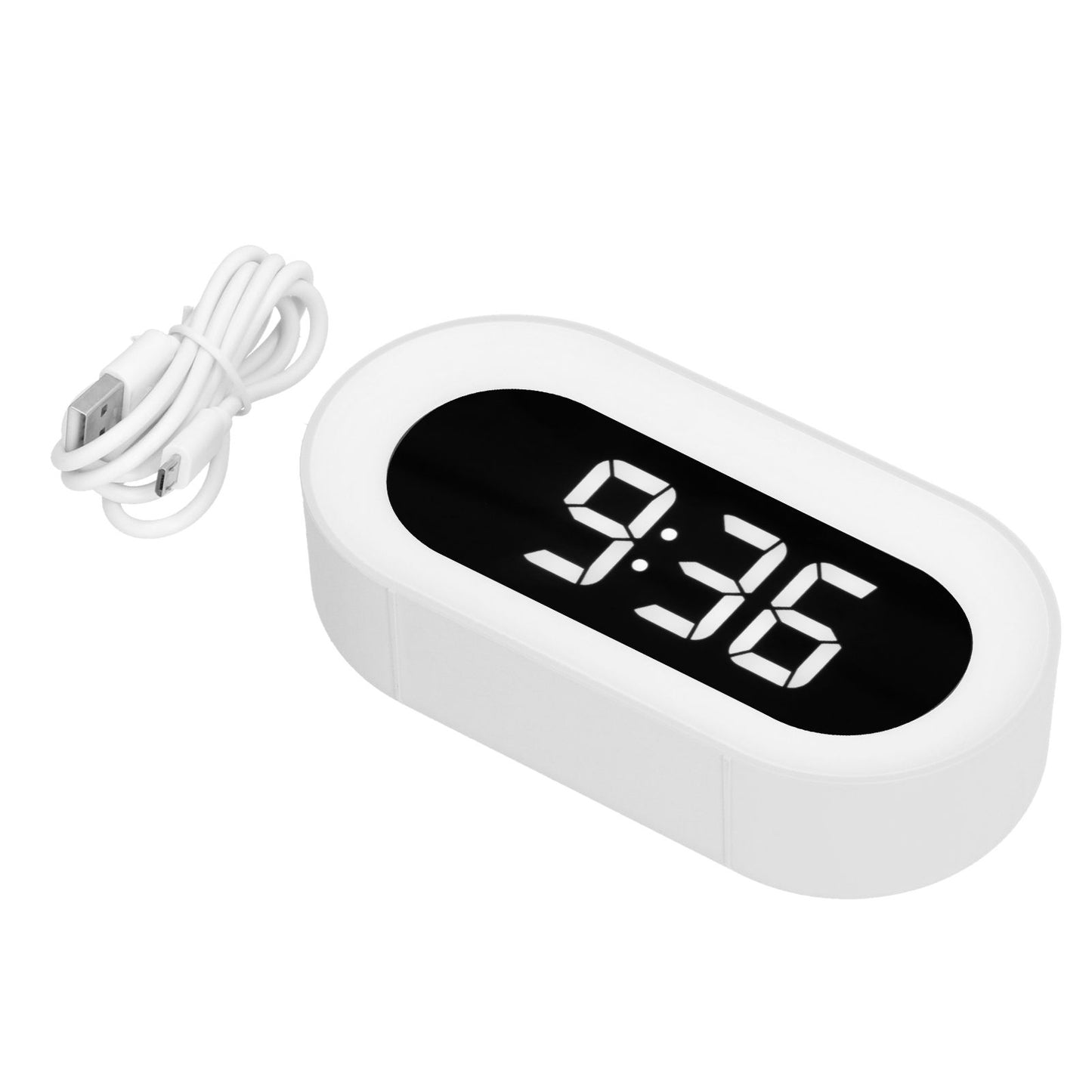 Night Light Alarm Clock LED Digital Display Music Alarm Clock Perpetual Calendar Clock with Memory V1294-YM0523-3115210192012