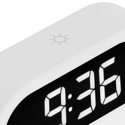 Night Light Alarm Clock LED Digital Display Music Alarm Clock Perpetual Calendar Clock with Memory V1294-YM0523-3115210192012