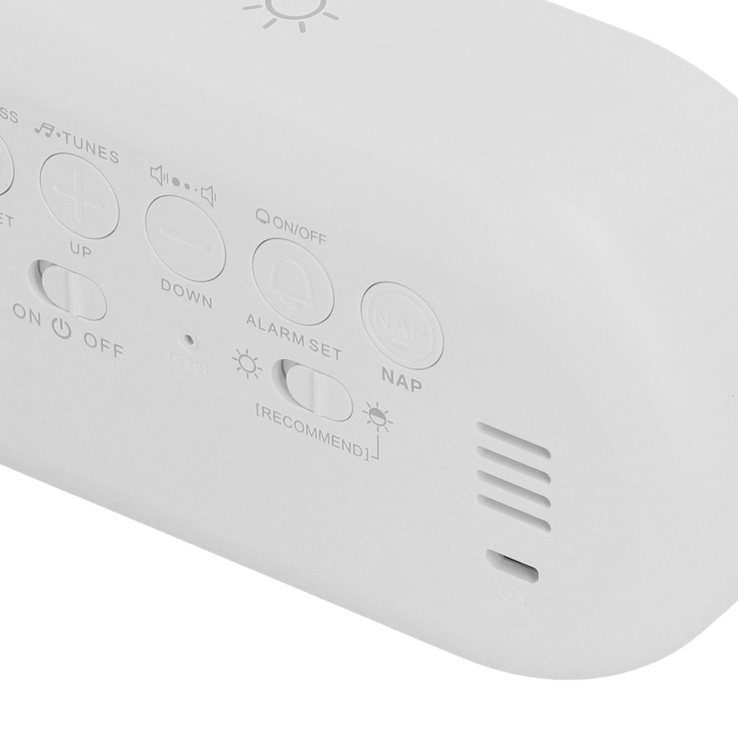 Night Light Alarm Clock LED Digital Display Music Alarm Clock Perpetual Calendar Clock with Memory V1294-YM0523-3115210192012