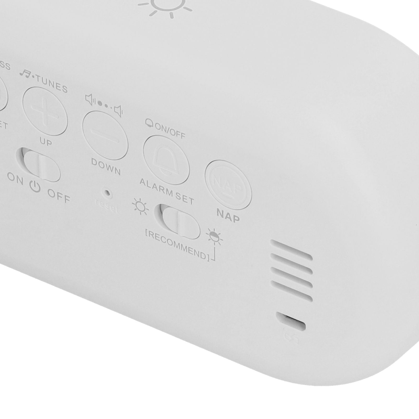 Night Light Alarm Clock LED Digital Display Music Alarm Clock Perpetual Calendar Clock with Memory V1294-YM0523-3115210192012