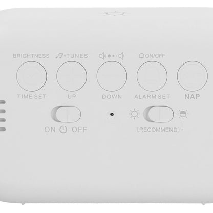 Night Light Alarm Clock LED Digital Display Music Alarm Clock Perpetual Calendar Clock with Memory V1294-YM0523-3115210192012