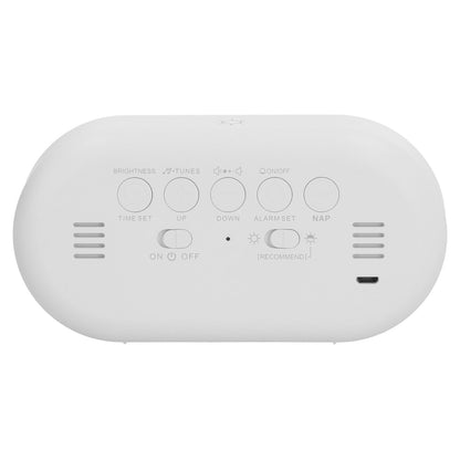 Night Light Alarm Clock LED Digital Display Music Alarm Clock Perpetual Calendar Clock with Memory V1294-YM0523-3115210192012