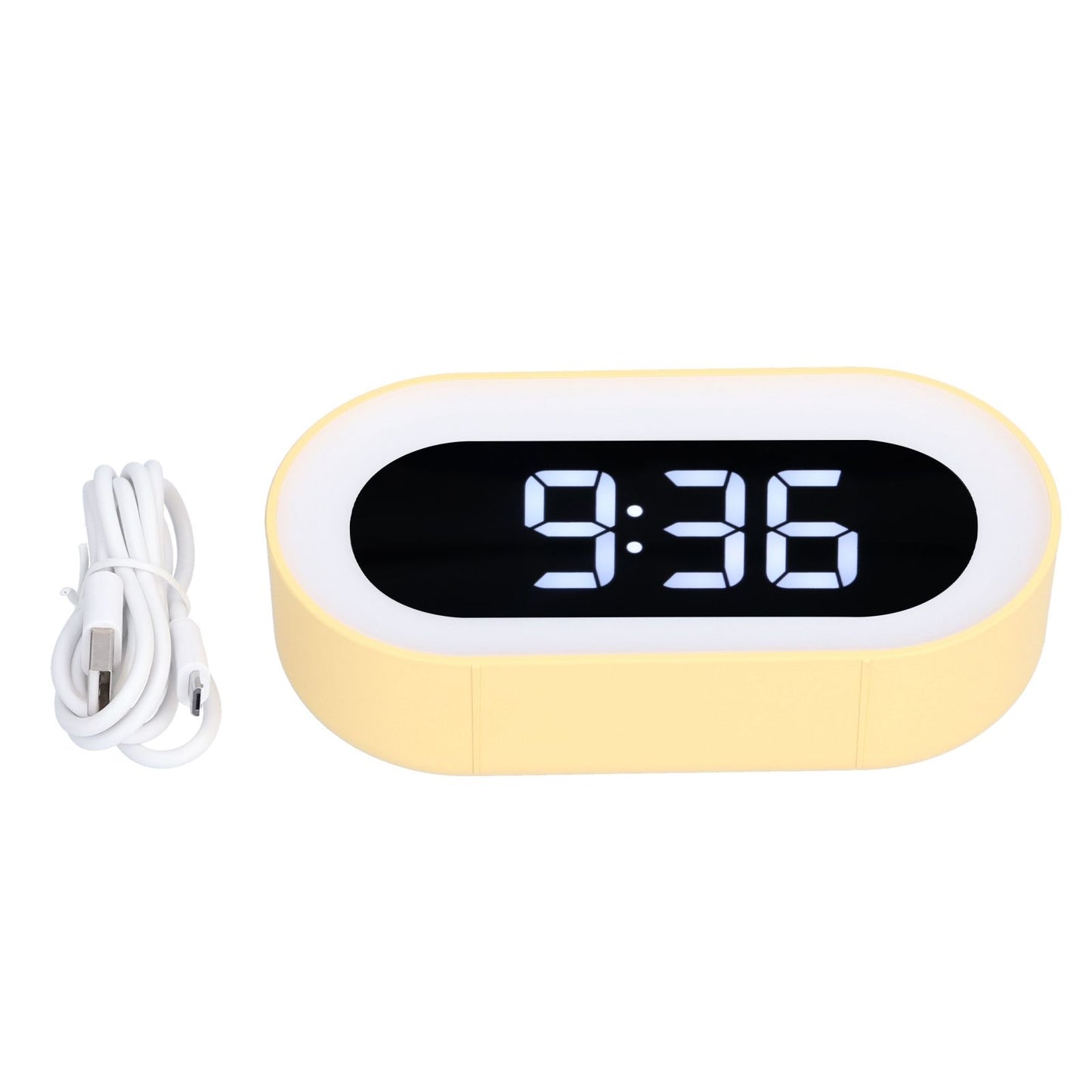Night Light Alarm Clock LED Digital Display Music Alarm Clock Perpetual Calendar Clock with Memory V1294-YM0523-3115210192013