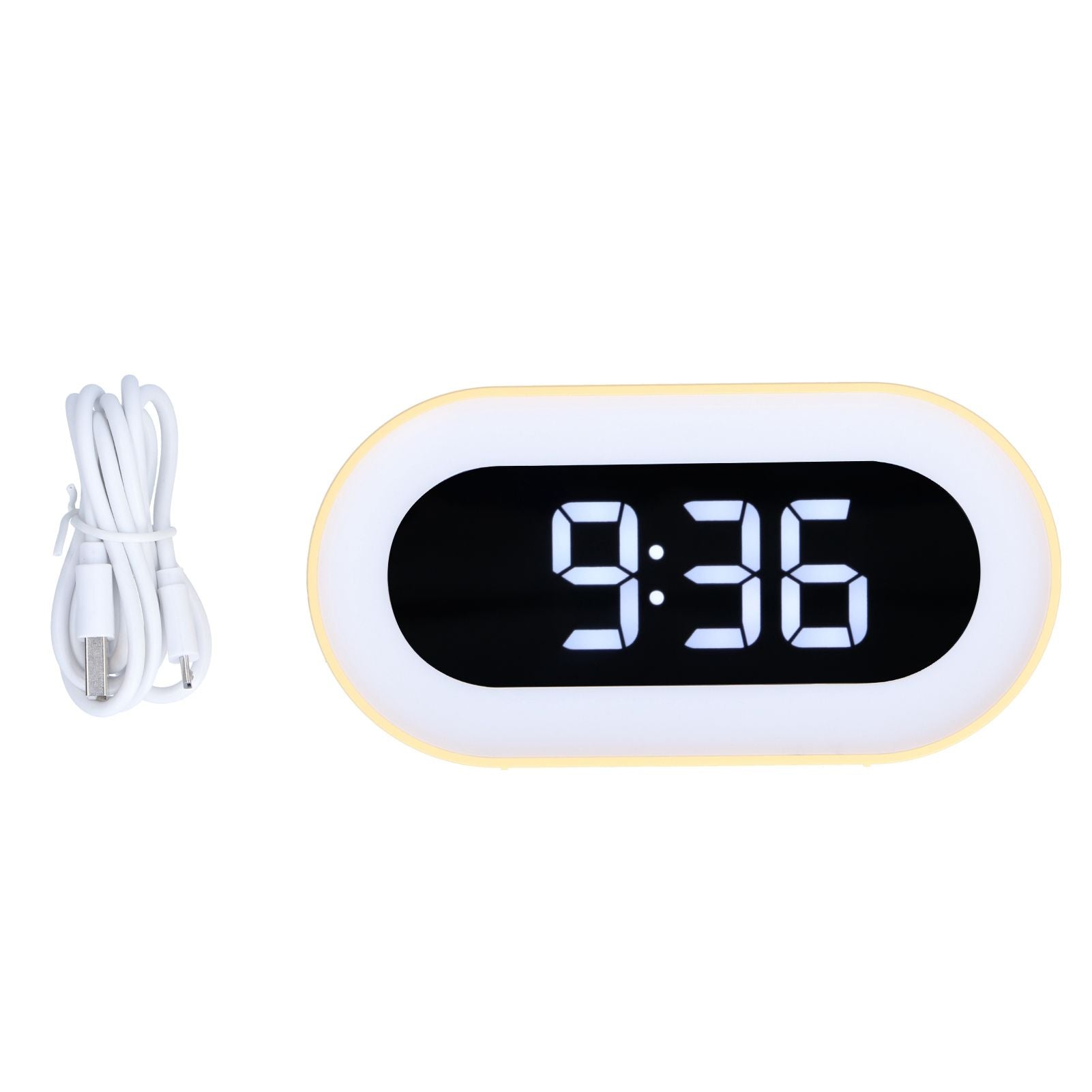 Night Light Alarm Clock LED Digital Display Music Alarm Clock Perpetual Calendar Clock with Memory V1294-YM0523-3115210192013