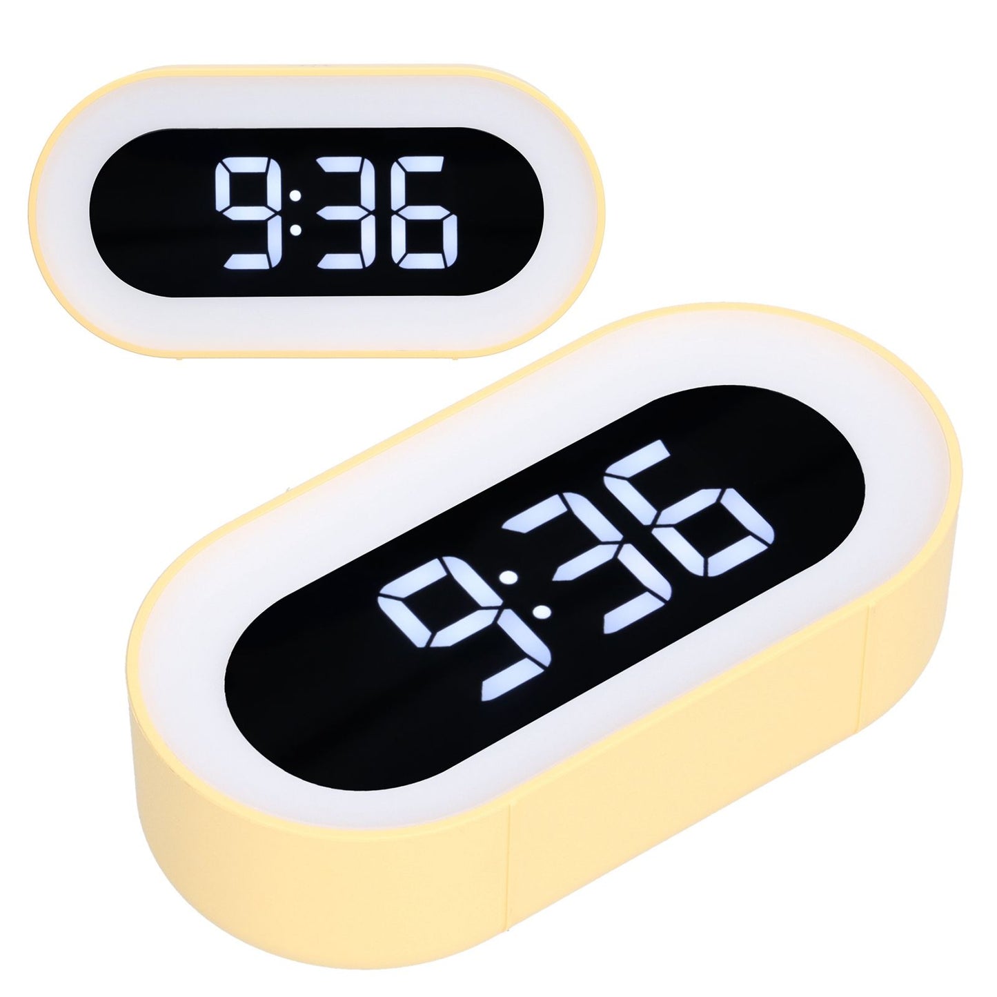 Night Light Alarm Clock LED Digital Display Music Alarm Clock Perpetual Calendar Clock with Memory V1294-YM0523-3115210192013