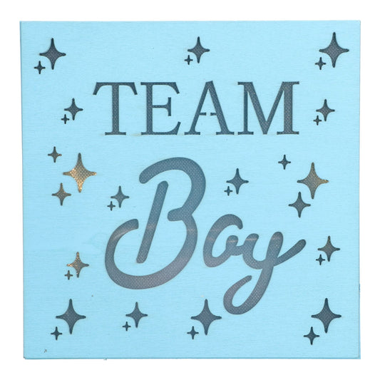Baby Hundred Days Party Decorations Bright Color Wooden LED Light Ornament for Baby Shower Party V1294-YM0523-3115210192911
