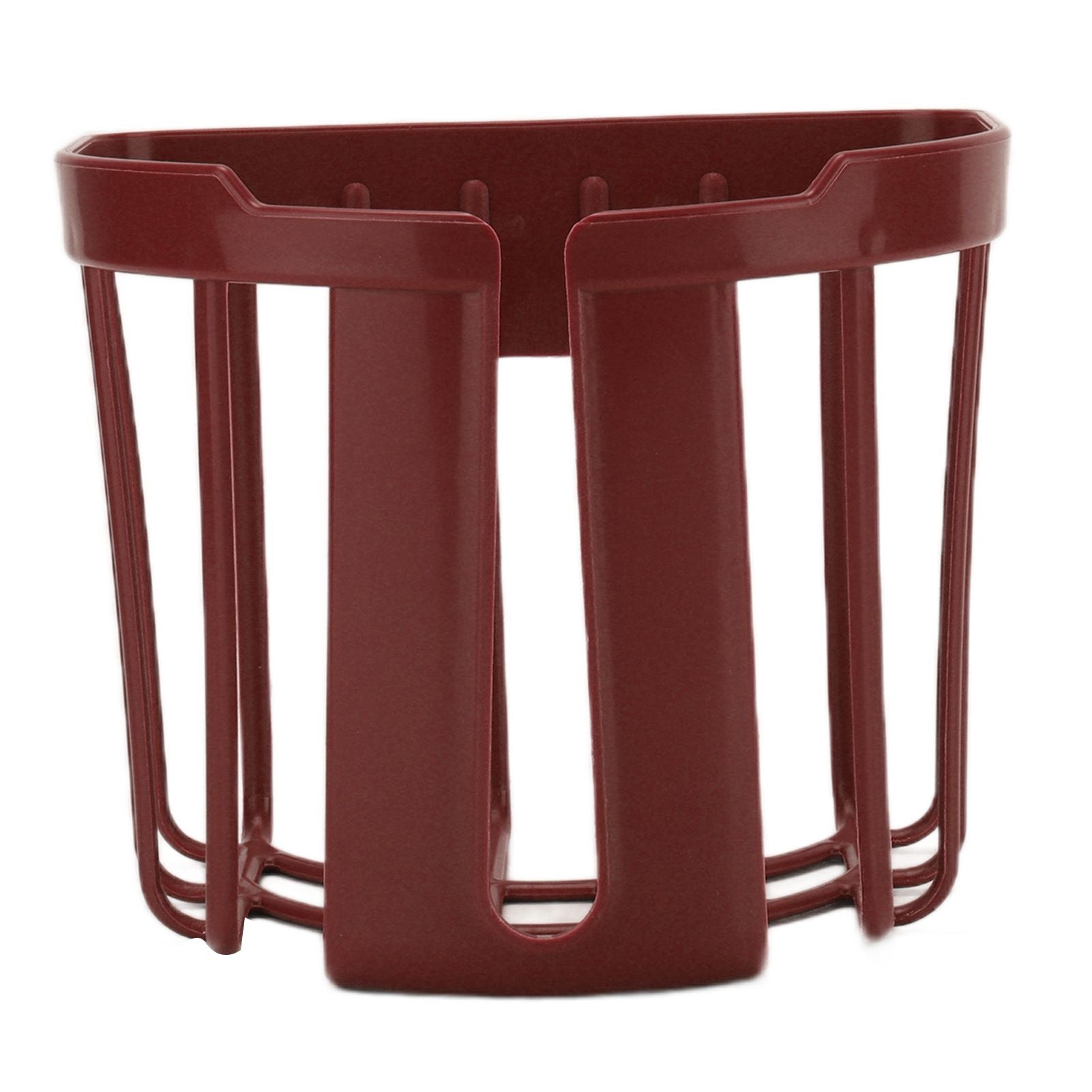5pcs Hollow Tissue Box Holder Wall Mounted Adhesive Hanging Tissue Roll for Bathroom KitchenBrown V1294-YM0523-3115210196912