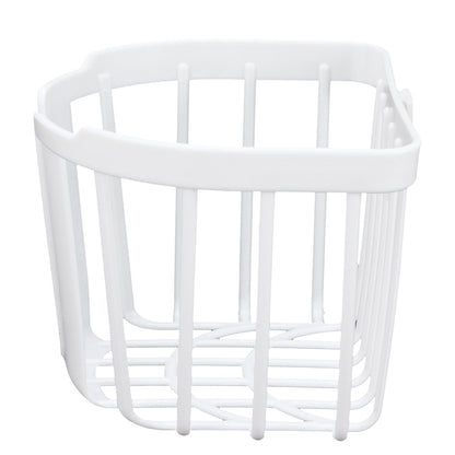 5pcs Hollow Tissue Box Holder Wall Mounted Adhesive Hanging Tissue Roll for Bathroom KitchenWhite V1294-YM0523-3115210196914