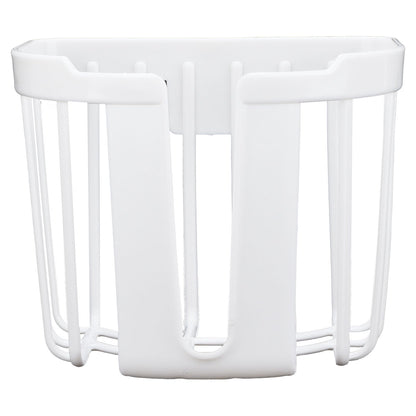 5pcs Hollow Tissue Box Holder Wall Mounted Adhesive Hanging Tissue Roll for Bathroom KitchenWhite V1294-YM0523-3115210196914