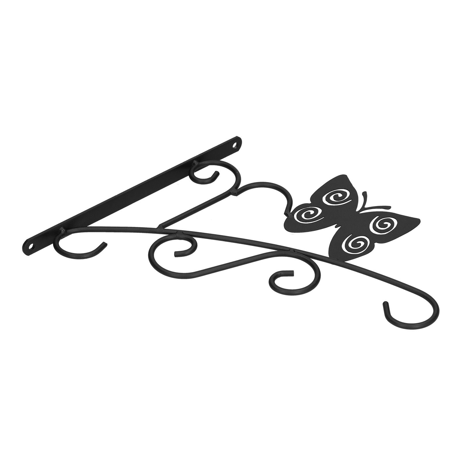 Hanging Plant Bracket Stable and Sturdy Iron Decorative Plant Hanger for Flower Bird Feeder LanternsButterfly V1294-YM0523-3115210198011