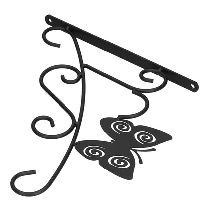 Hanging Plant Bracket Stable and Sturdy Iron Decorative Plant Hanger for Flower Bird Feeder LanternsButterfly V1294-YM0523-3115210198011