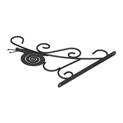 Hanging Plant Bracket Stable and Sturdy Iron Decorative Plant Hanger for Flower Bird Feeder LanternsSnails V1294-YM0523-3115210198013