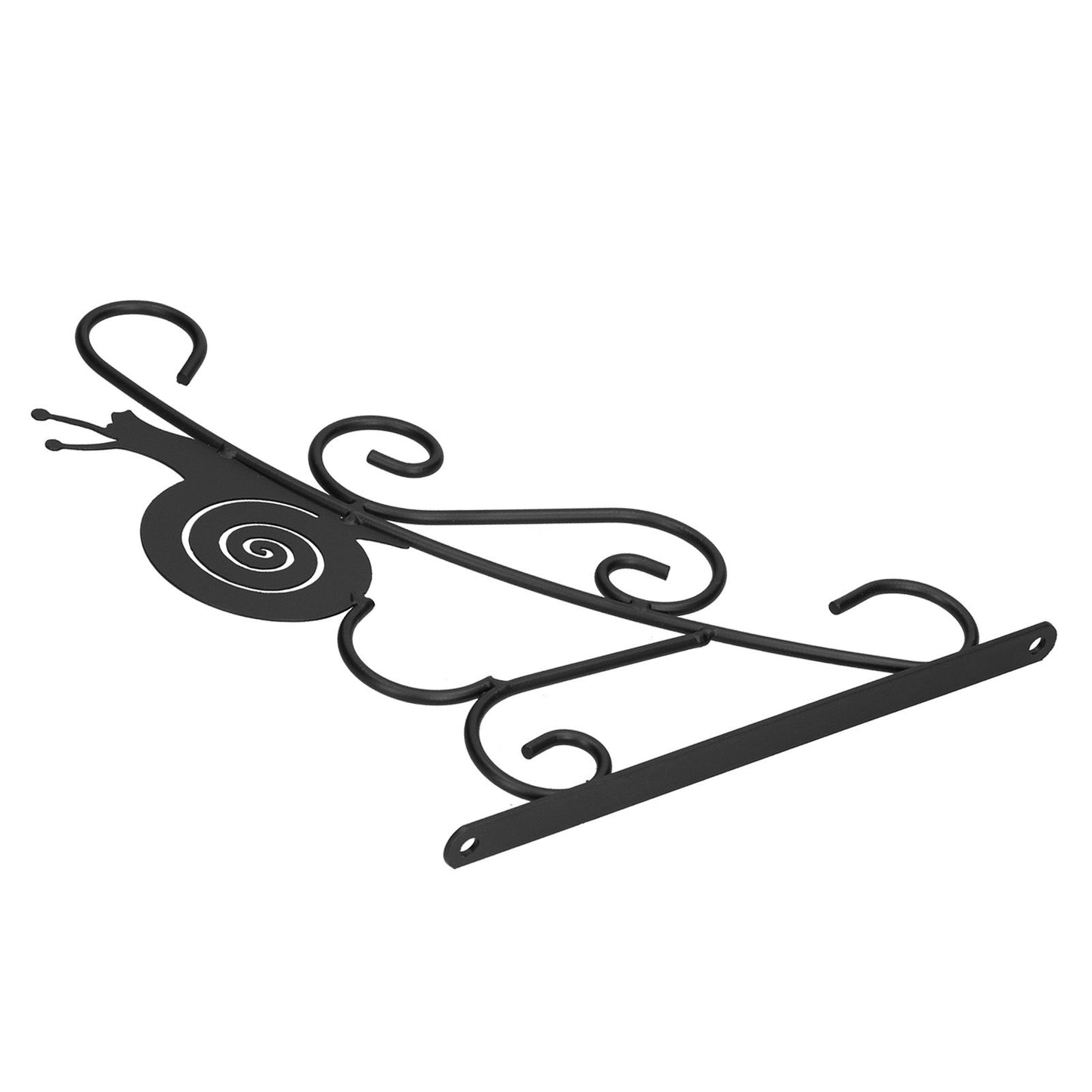 Hanging Plant Bracket Stable and Sturdy Iron Decorative Plant Hanger for Flower Bird Feeder LanternsSnails V1294-YM0523-3115210198013