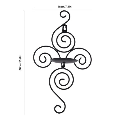 Wall Mounted Candle Stick Elegant Candle Holder for Living Room Home Decor Wedding Activities V1294-YM0523-3115210198211