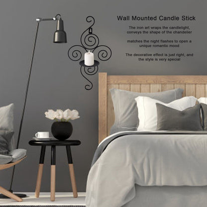 Wall Mounted Candle Stick Elegant Candle Holder for Living Room Home Decor Wedding Activities V1294-YM0523-3115210198211