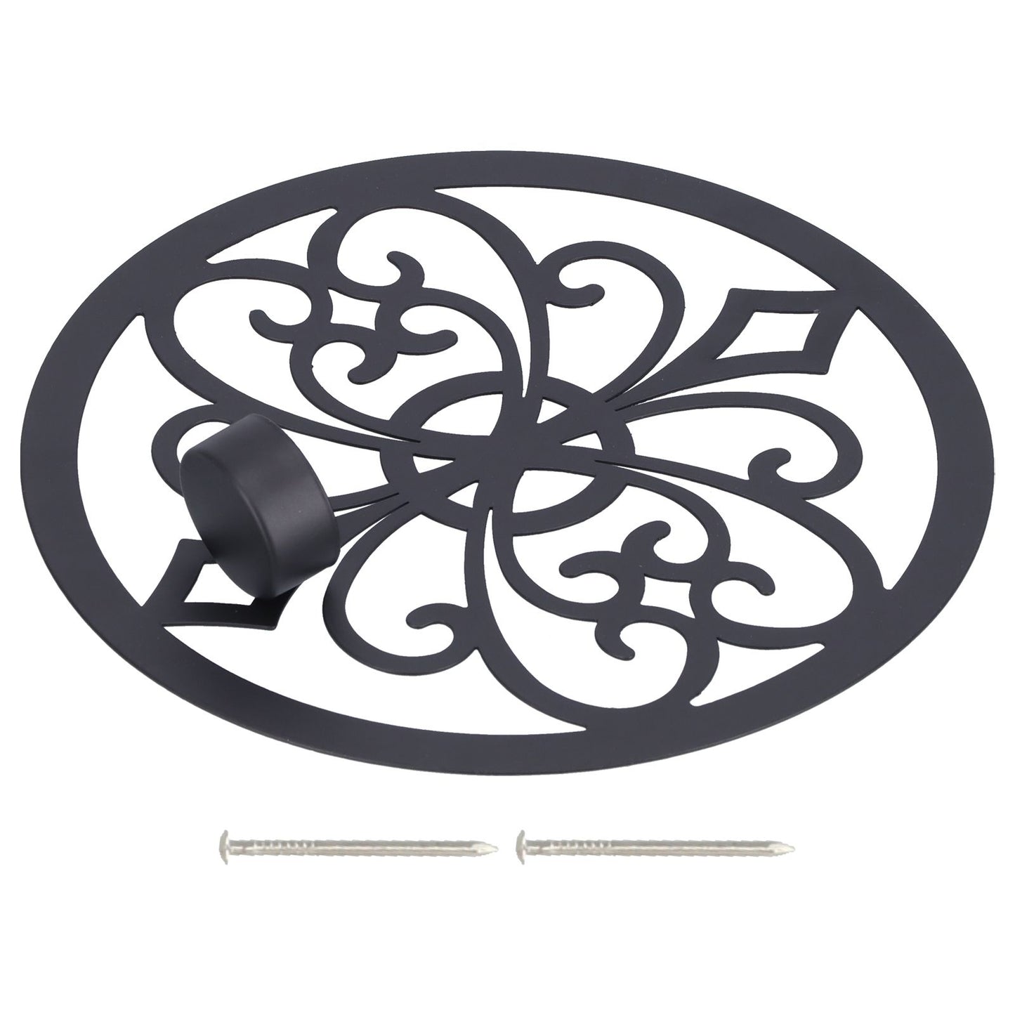 Wall Hanging Candle Holders Black European Retro Prevent Dripping Baroque Wall Candlestick V1294-YM0523-3115210203211