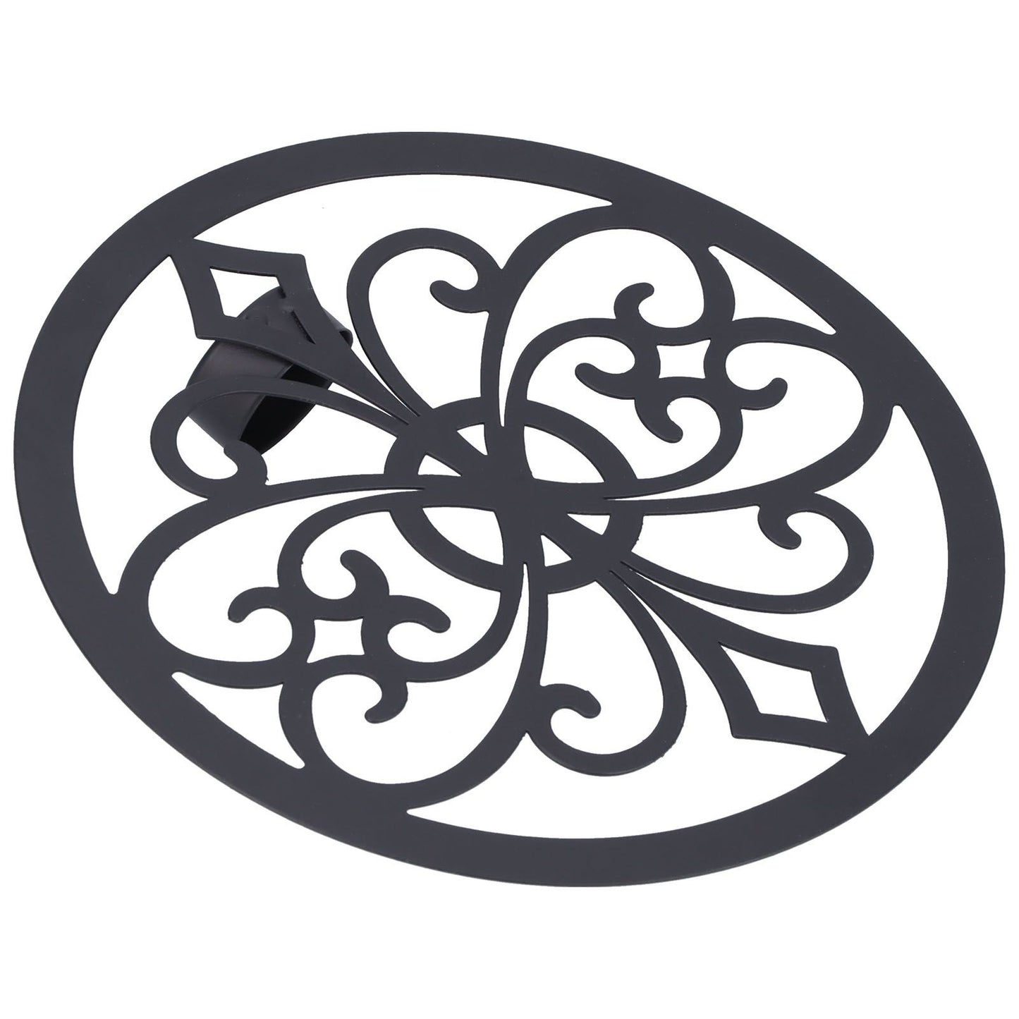 Wall Hanging Candle Holders Black European Retro Prevent Dripping Baroque Wall Candlestick V1294-YM0523-3115210203211